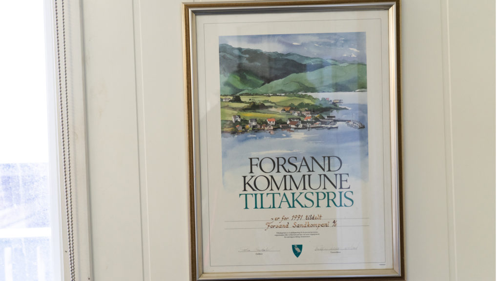 Forsand Sandkompani er en hjørnestensbedrift og en av de største arbeidsplassene i kommunen.
